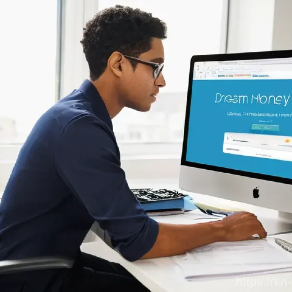 주택 청약통장 활용법 - **Prompt:** A young adult, early 30s, with a determined yet hopeful expression, sits at a modern, cl...